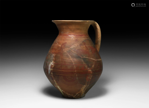 Iron Age Iberian Bichrome Vessel