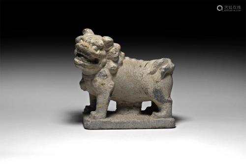 Chinese Ming Stone Lion