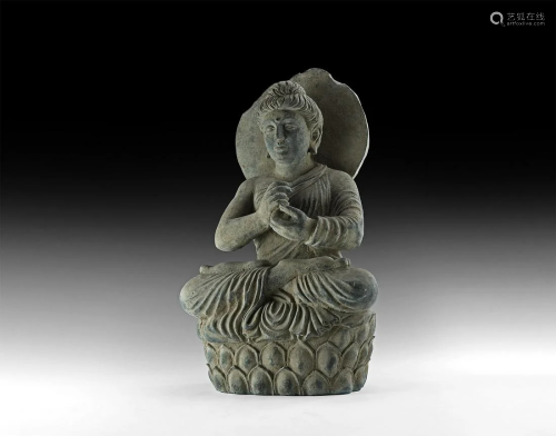 Gandharan Seated Buddha