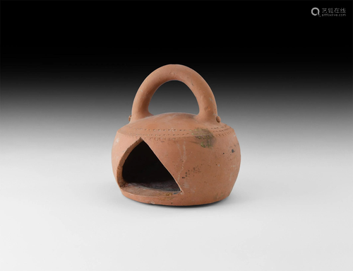 Amlash Oil Vessel with Handle