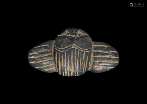 Egyptian Winged Heart Scarab