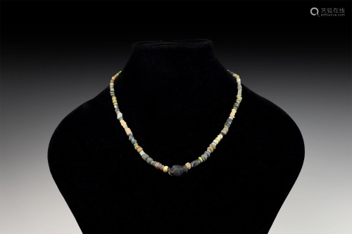 Roman Glass Bead Necklace