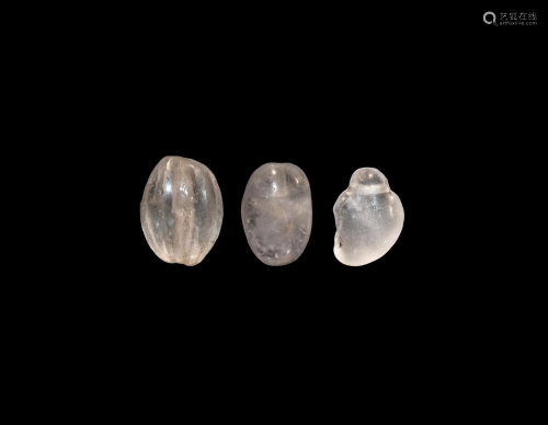 Roman Rock Crystal Bead Collection