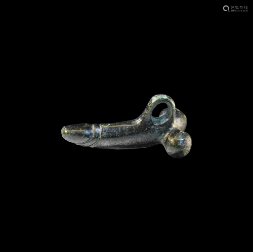 Roman Phallic Pendant