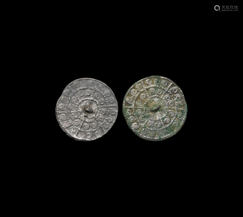 Scythian High Tin Mirror Pair