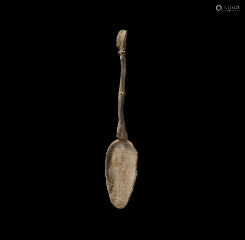 Roman Spoon with Hoof Handle