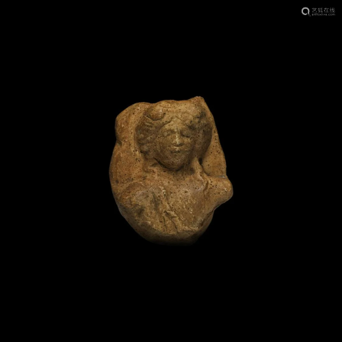 Roman Bust of a Goddess