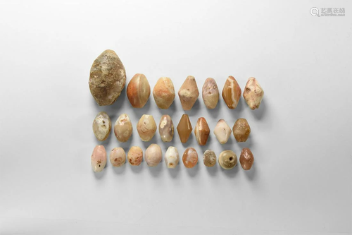 Western Asiatic Agate Bead Collection