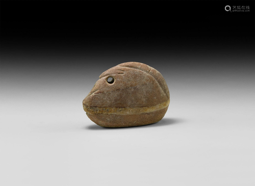 Western Asiatic Large Fish Amulet