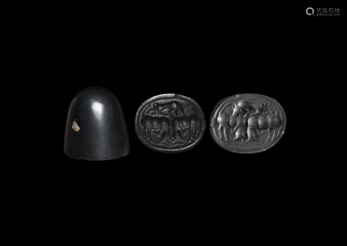 Western Asiatic Haematite Stamp Seal