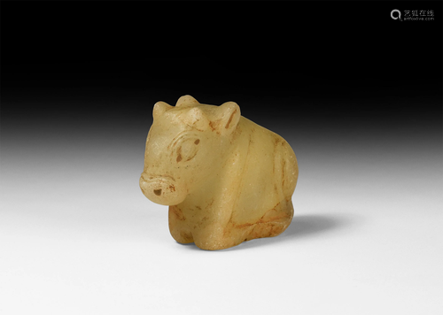 Western Asiatic Bull Statuette