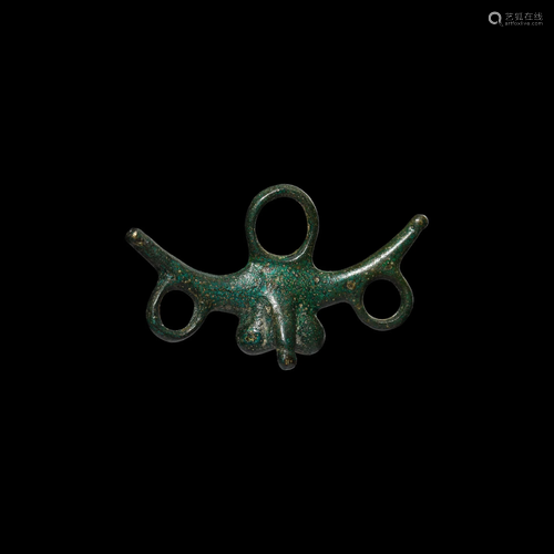 Roman Triple Phallic Pendant