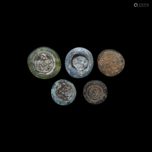 Byzantine Glass Token Collection