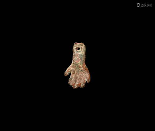 Western Asiatic Mesopotamian Hand Amulet