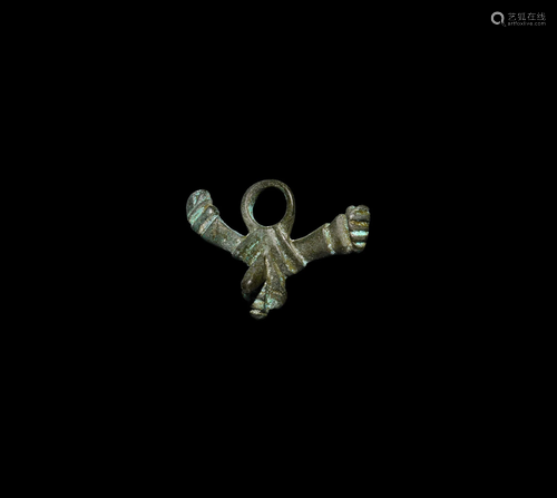 Roman Triple Phallic Pendant