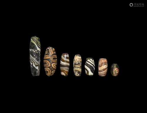 Western Asiatic Glass Bead Collection