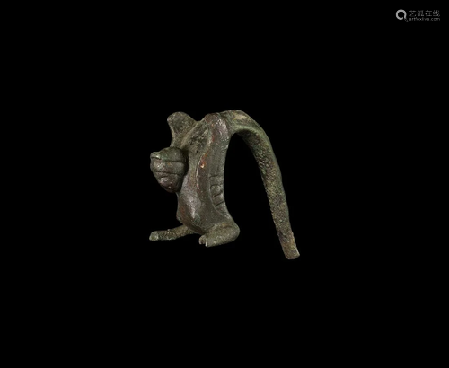 Roman Handle with Siren Motif