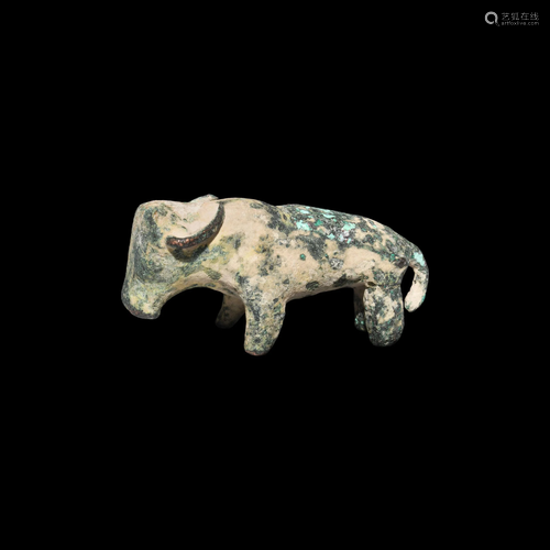 Roman Bull Statuette