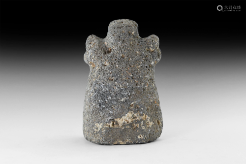 Western Asiatic Bactrian Standing Idol