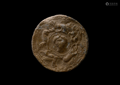 Roman Roundel with Animals