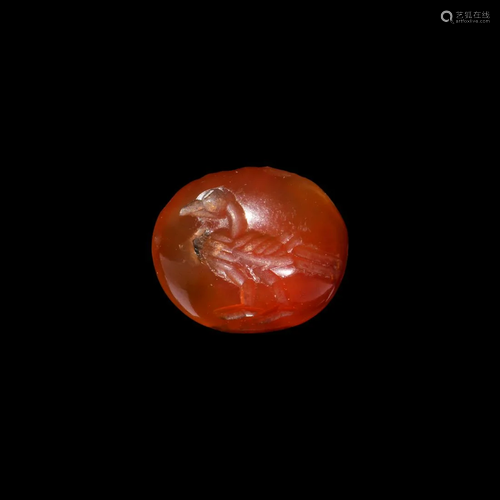 Roman Gemstone with Bird