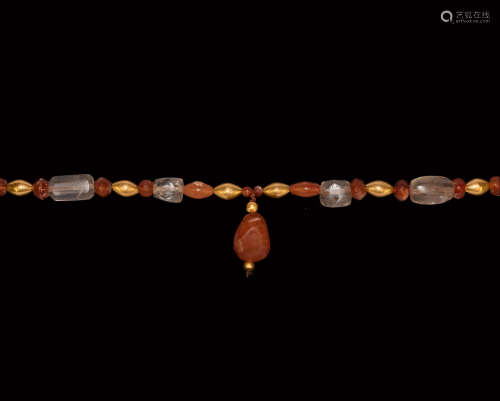 Western Asiatic Carnelian and Rock Cryst…