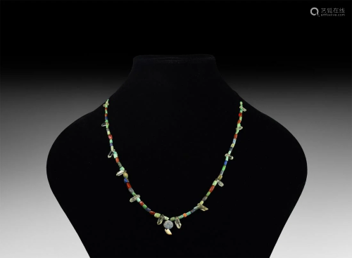 Roman Mixed Stone Bead Necklace String