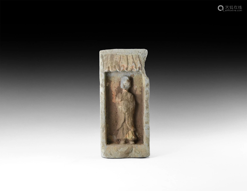 Chinese Wei Buddha Brick