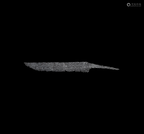 Anglo-Saxon Seax Knife Blade