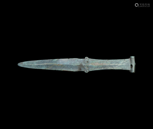 Scythian Dagger with Decorated Handle