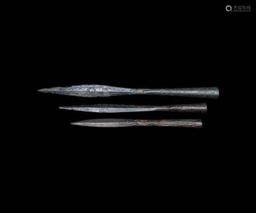 Viking Socketted Spearhead Group