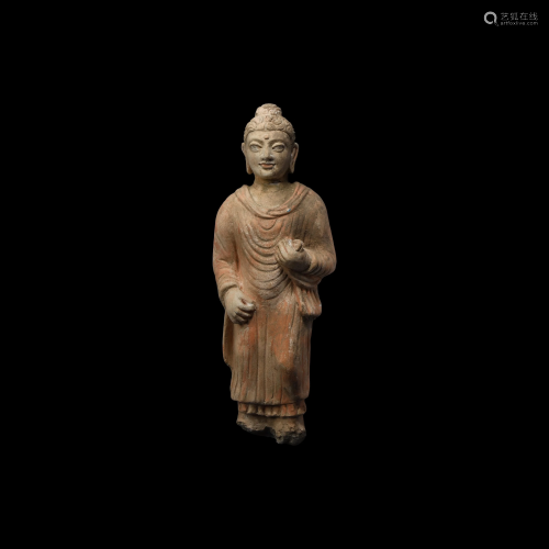 Gandharan Stucco Figure