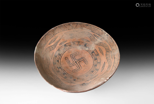 Indus Valley Snake and 'Swastika' Bowl