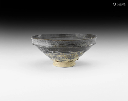 Chinese Song Brown Glazed Tea Bowl