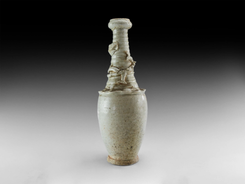 Chinese Song Dynasty Glazed Granary Jar