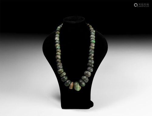 Tibetan Amazonite Bead Necklace