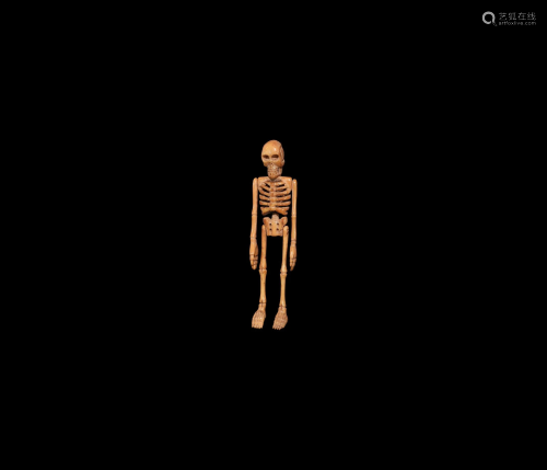 Post Medieval Skeleton from a Miniature …