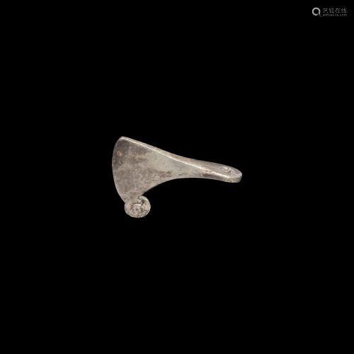 Viking Silver Axehead Pendant