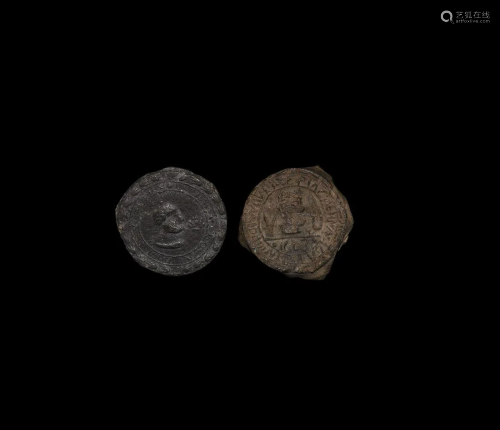 Post Medieval Apothecary Jar Lid Seals
