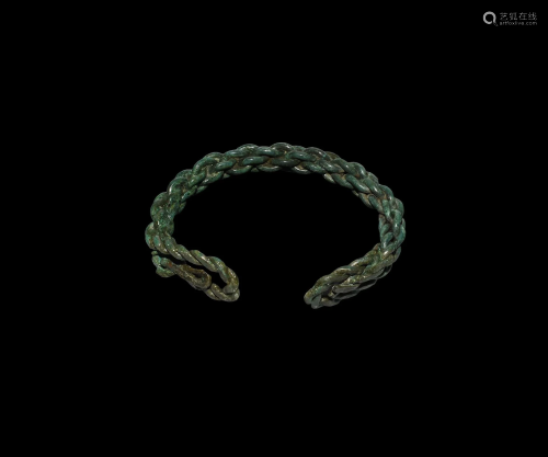 Viking Plaited Bracelet