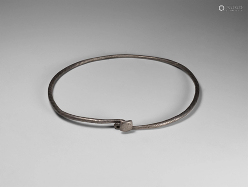 Viking Silver Torc