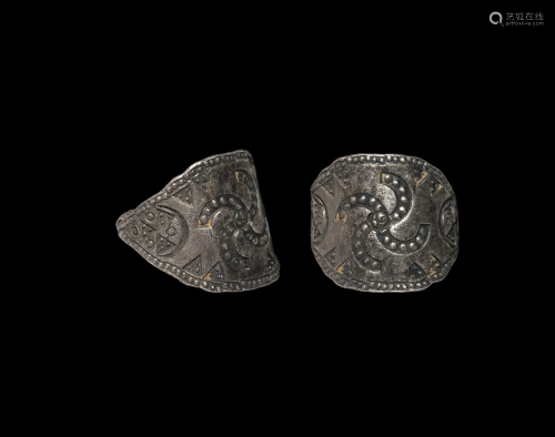 Viking Silver Ring with Fylfot