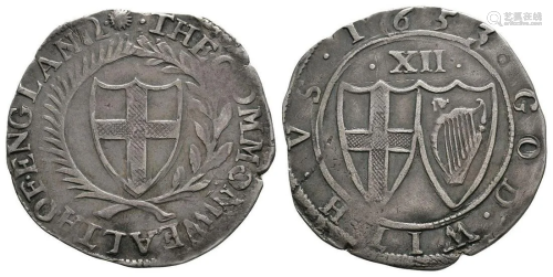 Commonwealth - 1653 - Shilling