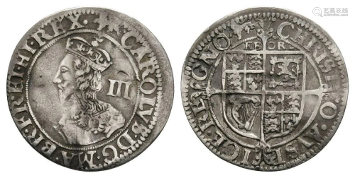 Charles I - York - Threepence