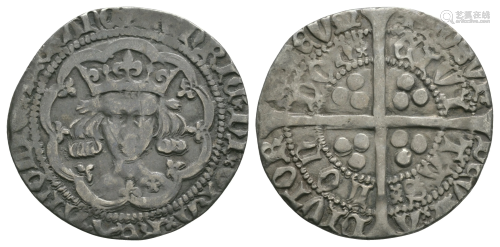 Henry V - London - Frowning Bust Groat