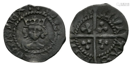 Edward IV - London - Long Cross Halfpenny