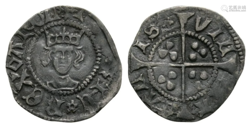 Henry VI - Calais - Rosette Mascle Halfpenny