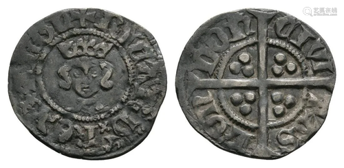 Richard II - London - Long Cross Halfpenny