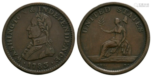 USA - 1783 - Washington Token Cent