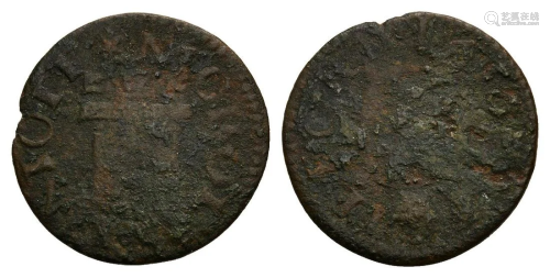 17th C - Guildford - Nicholas Lintott - Token 1/4d